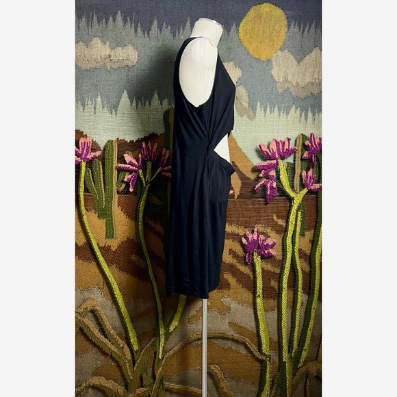 Anthropologie T.La Cut-Out Mini Dress XL - Picture 7 of 10